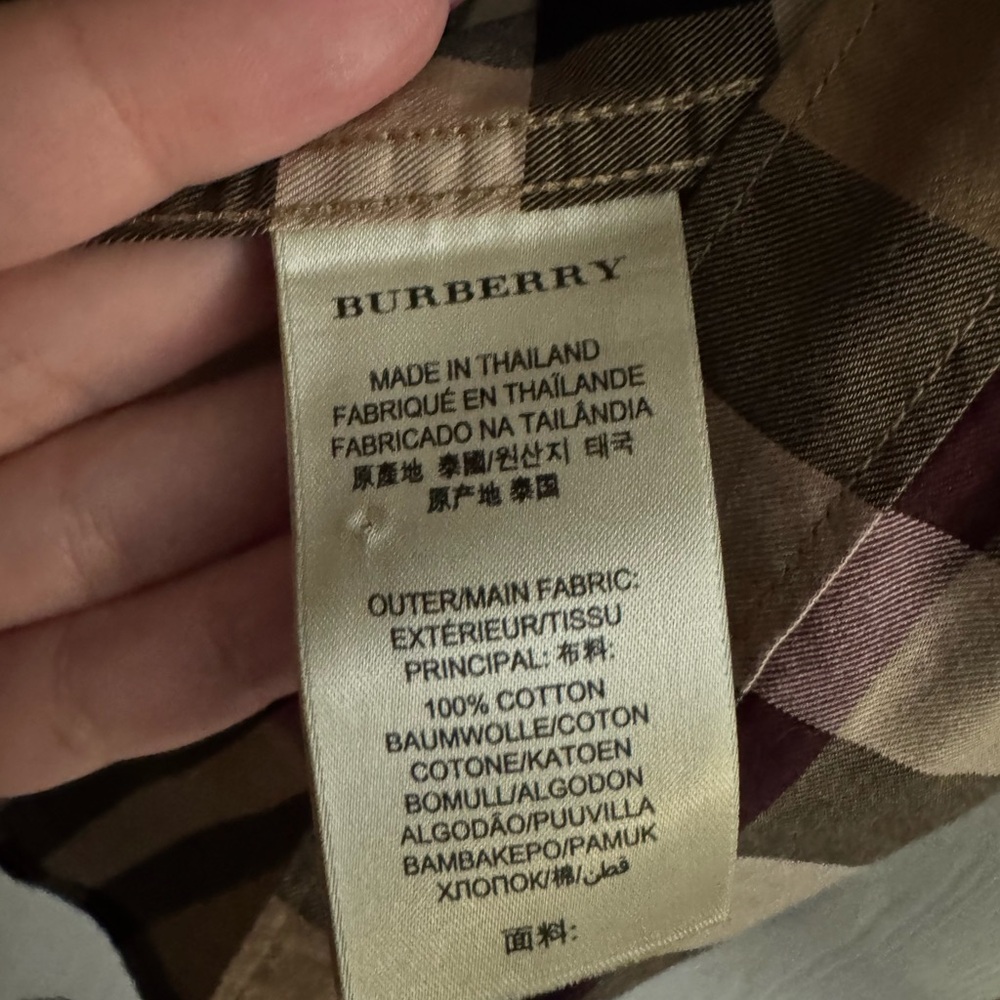 Burberry Haymarket Check Shirt - Picture 6 of 7